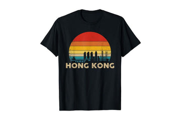 Hong Kong Sunset T Shirt