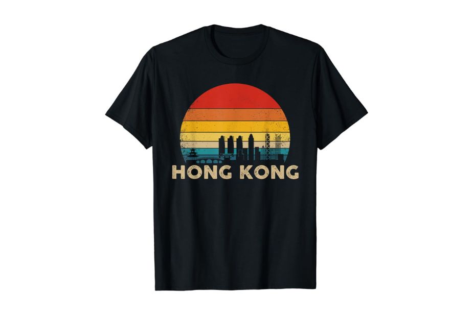 Hong Kong Sunset T Shirt